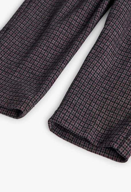 Pantalon garçon gris