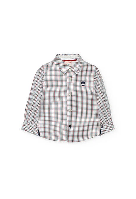 boy´s plaid poplin shirt