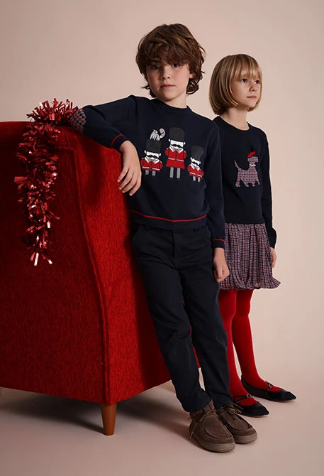 Navy blue boy´s trousers