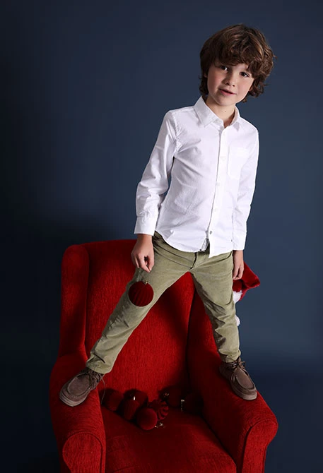 Green boy´s trousers