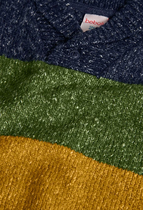 Jersey de niño punto azul marino