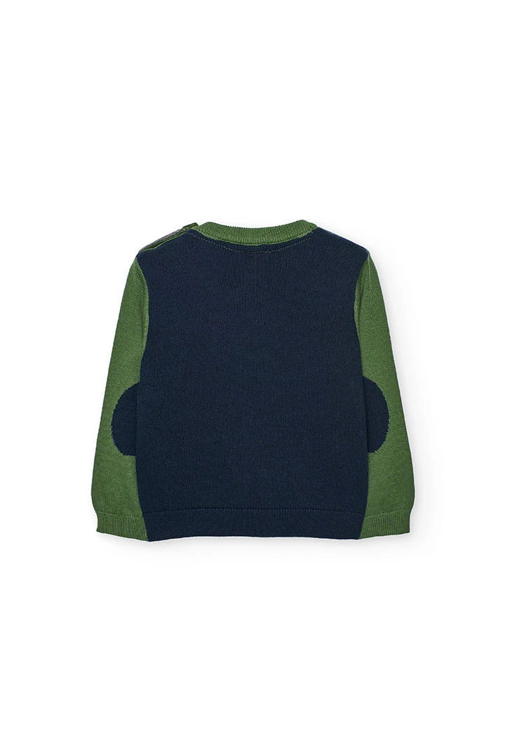 Maglione bambino verde
