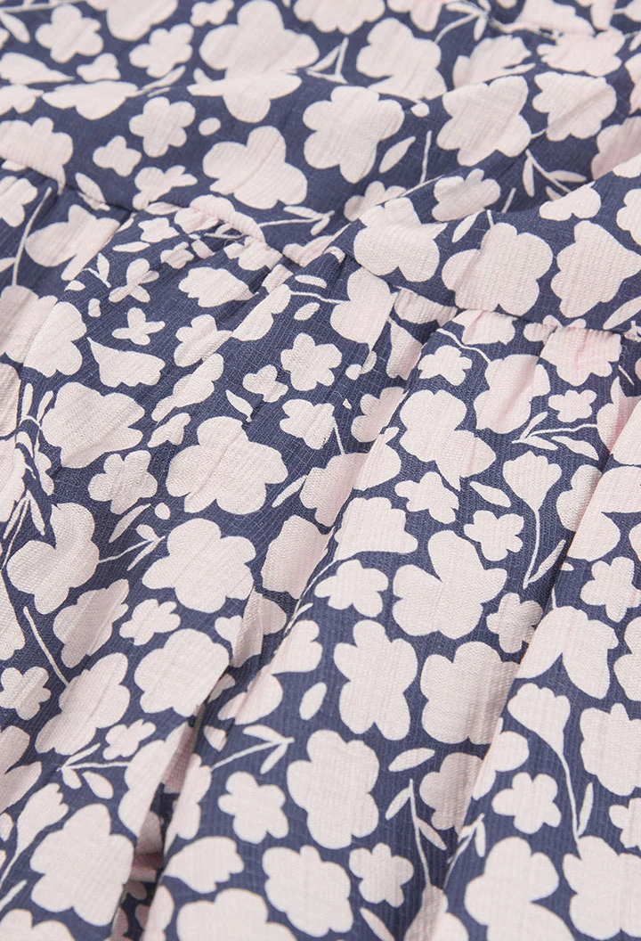 Faldilla-pantalons estampat flors