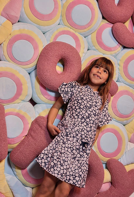 Floral print culottes