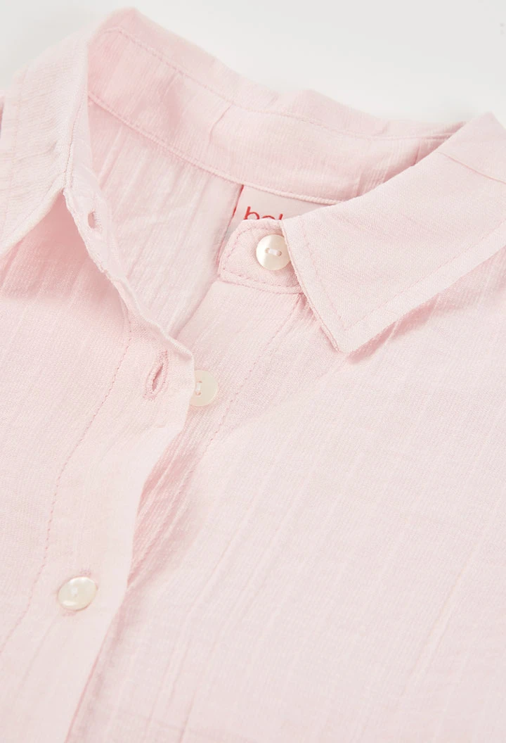 Camisa nena rosa clar
