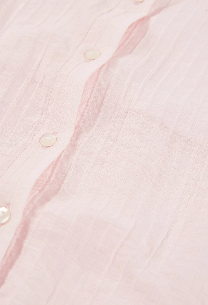 Camicia bambina rosa chiaro