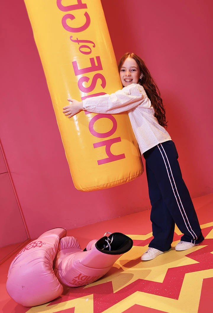 Pantalone bambina blu