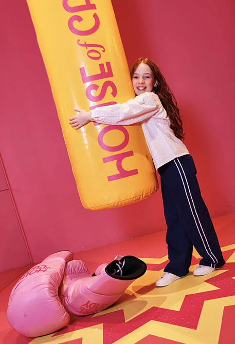 Girl?s blue trousers