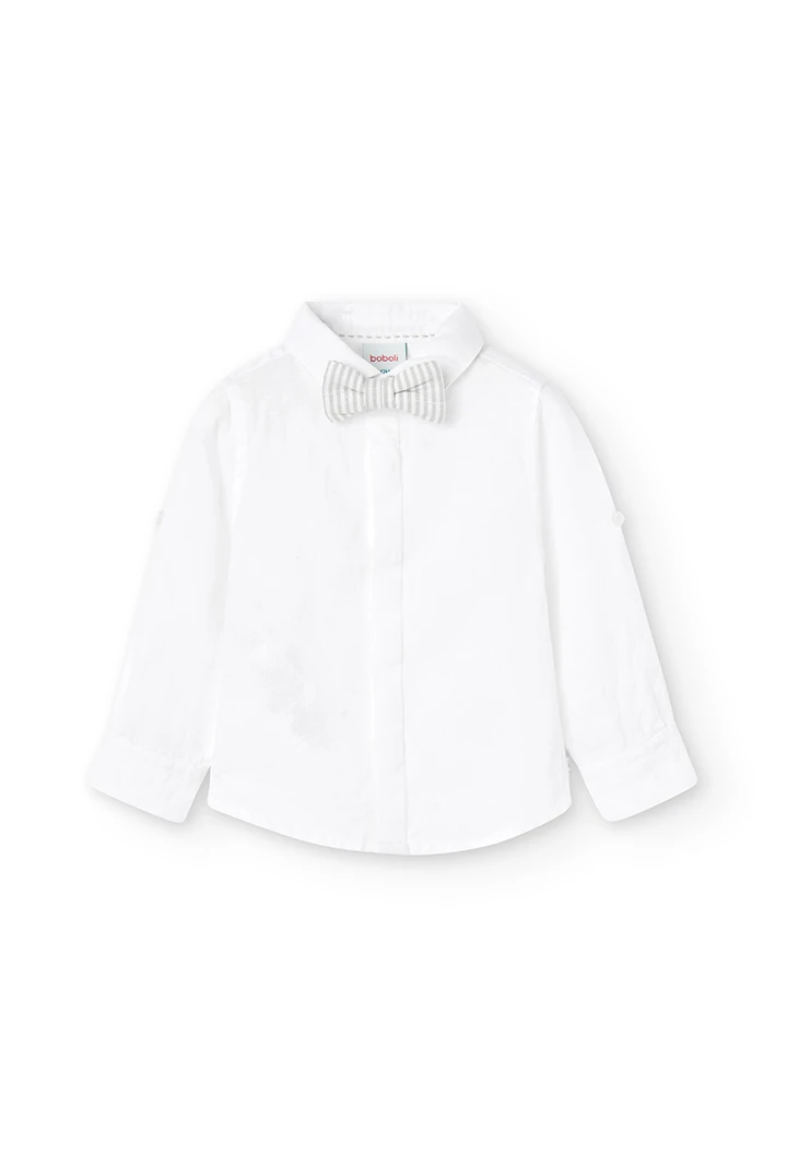 Linen shirt long sleeves for baby boy