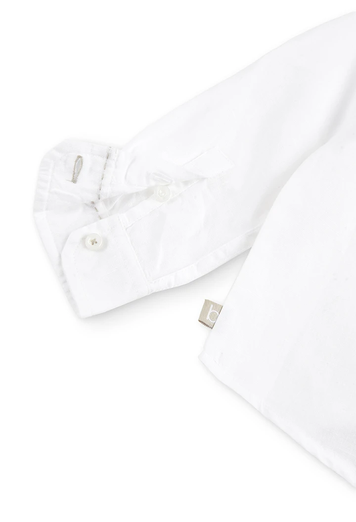 Linen shirt long sleeves for baby boy