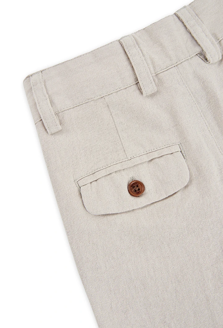 Linen trousers for baby boy