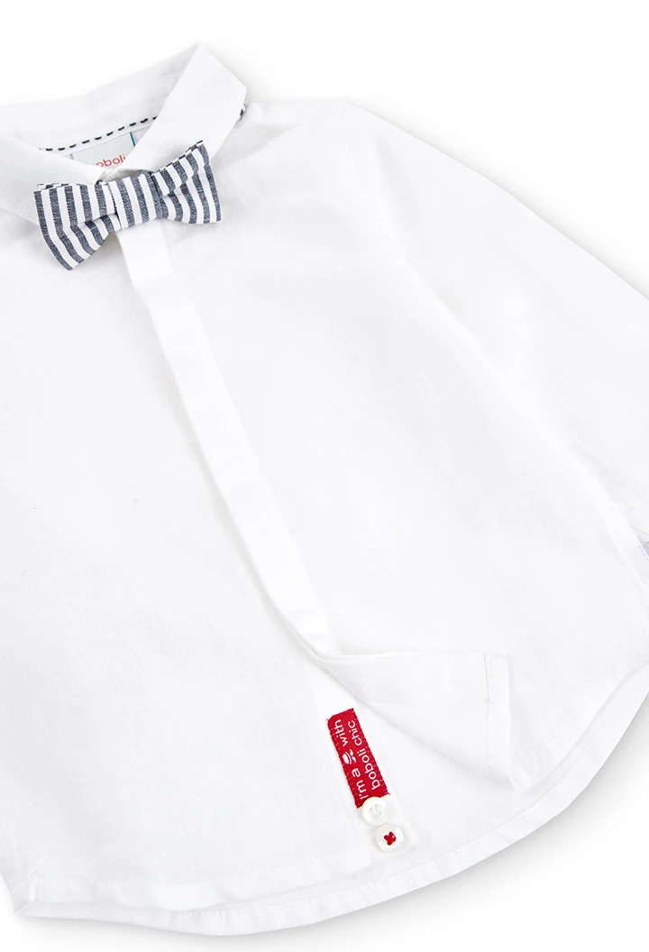 Linen shirt long sleeves for baby boy