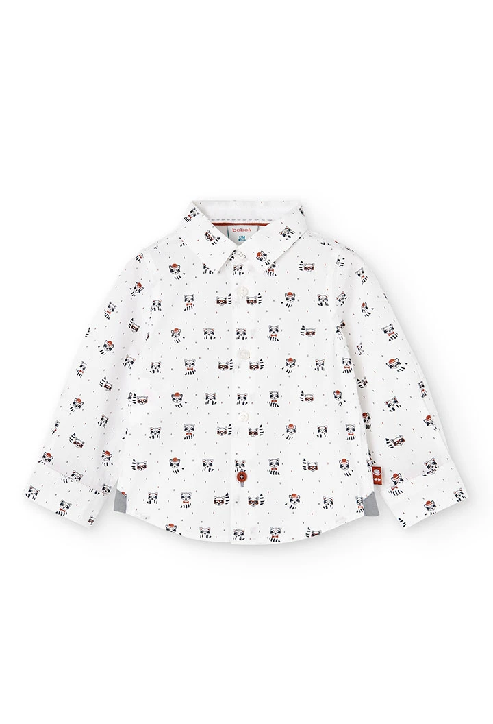 Camisa popelín de nadó nen