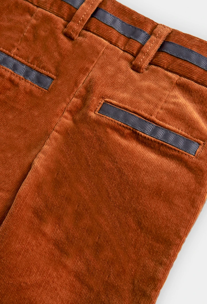 Pantaló micropana de nadó nen color coure