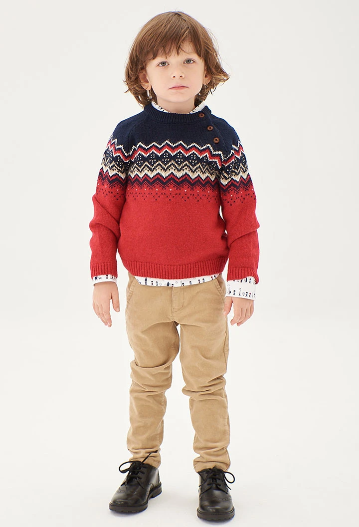 Pantalon en velours côtele pour bébé garçon -BCI