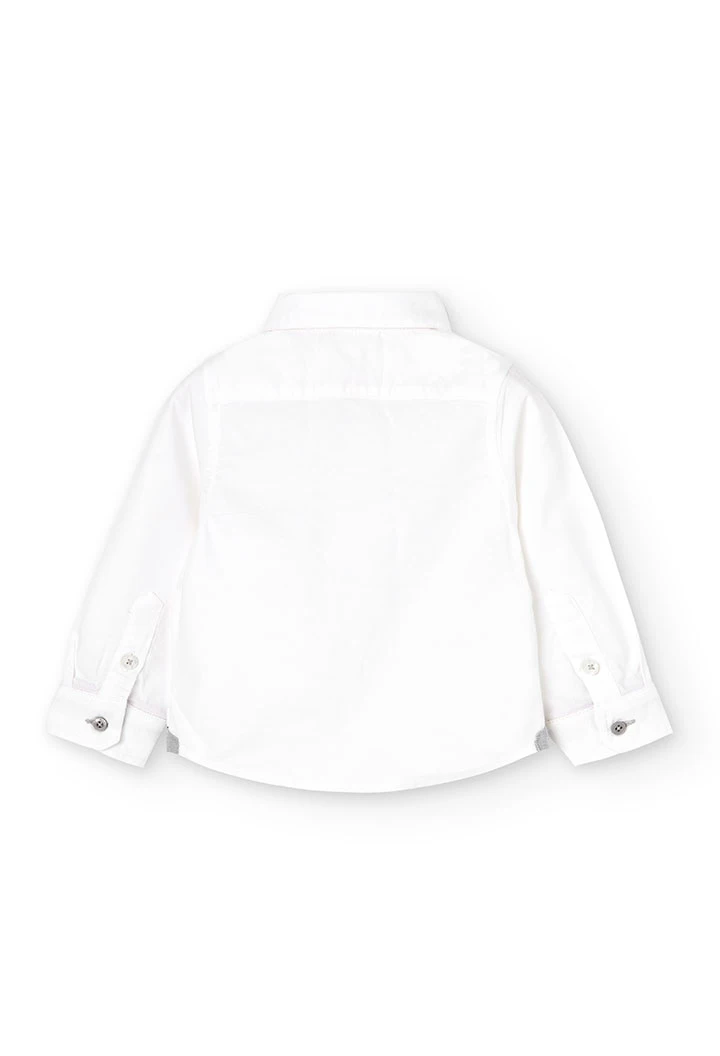 Chemise oxford manche longue pour bébé -BCI
