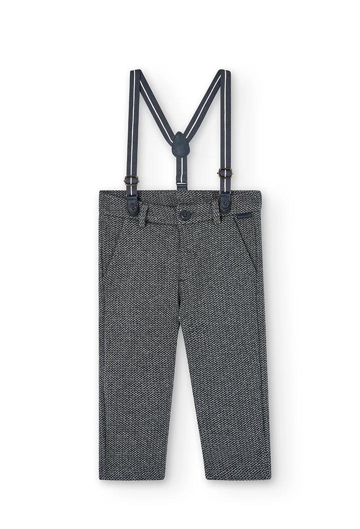 Knit trousers for baby boy