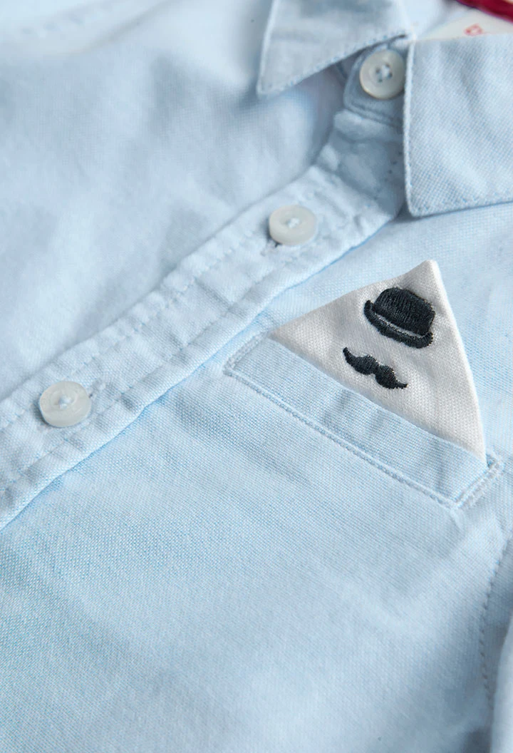 Chemise oxford manche longue pour bébé -BCI