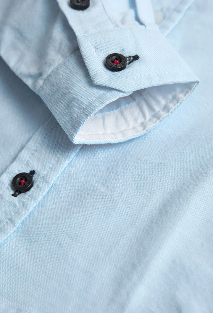 Chemise oxford manche longue pour bébé -BCI
