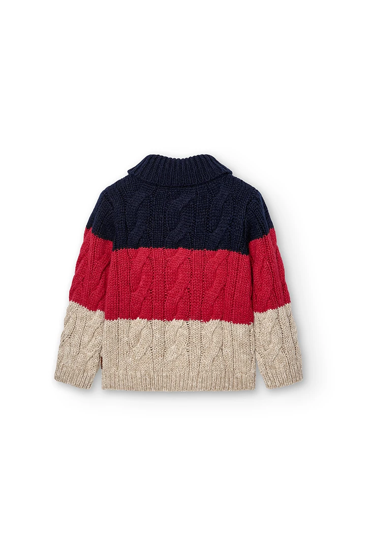 Strick pullover für baby junge