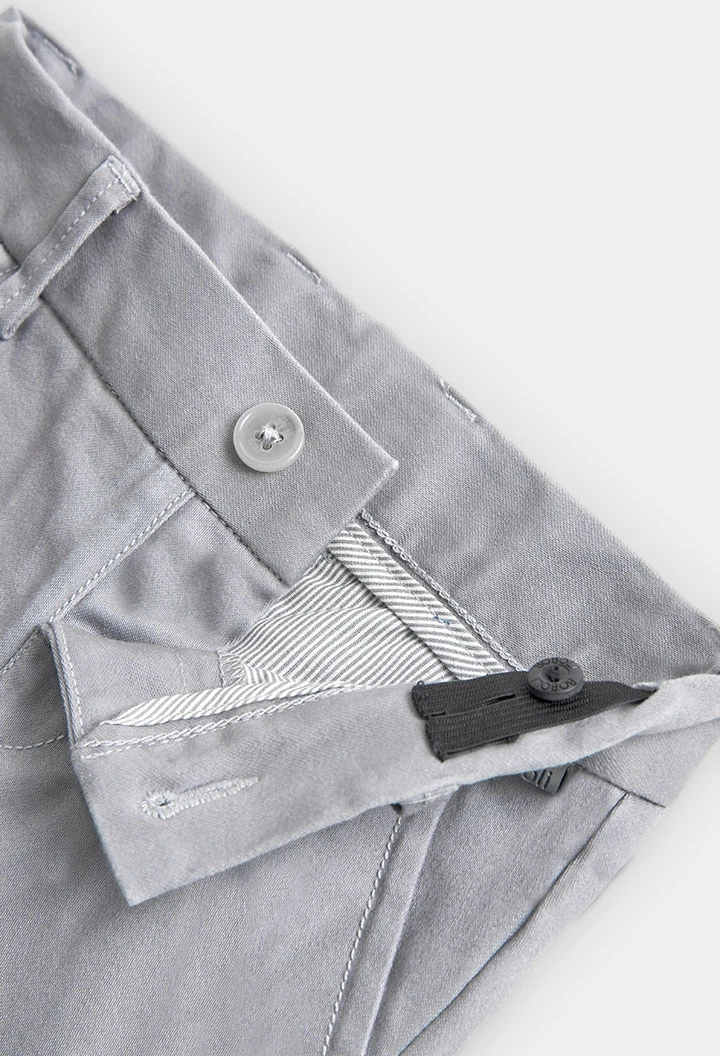 Pantalon stretch en satin pour bébé -BCI