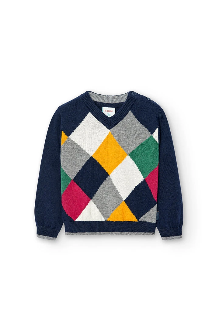 Strick pullover für baby junge -BCI