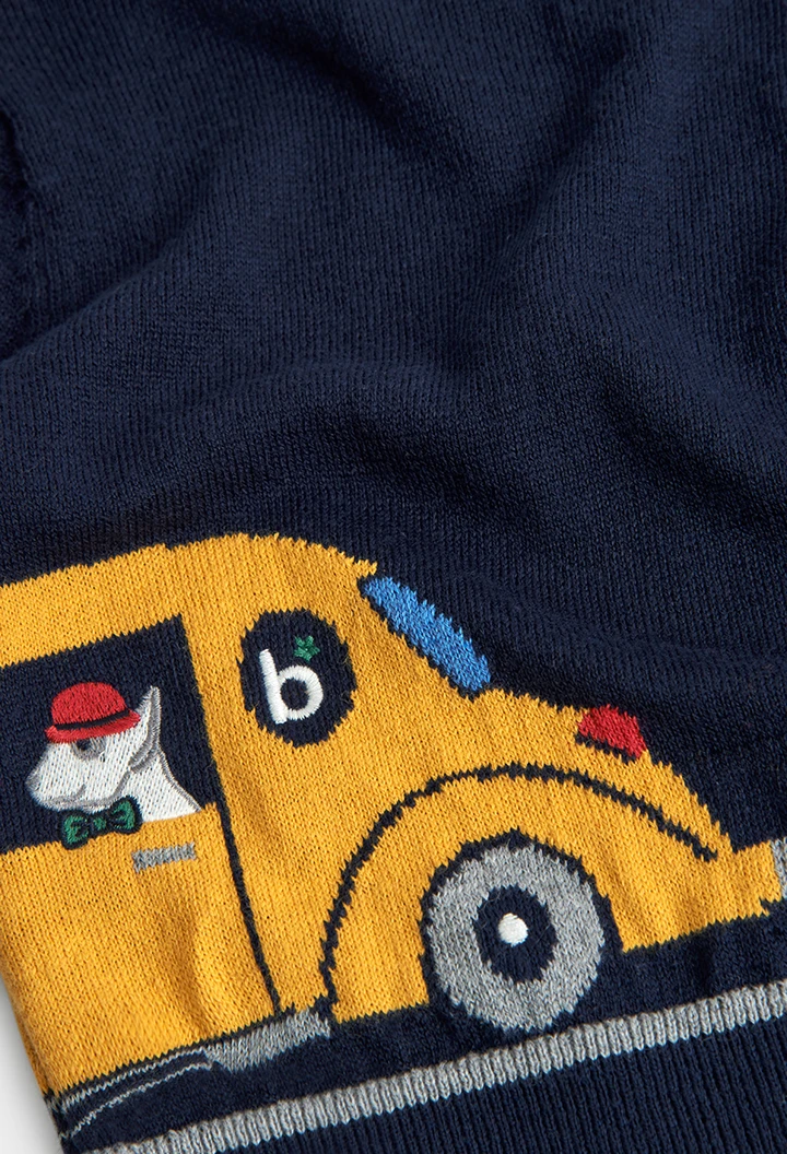 Pullover tricot para o bebé menino -BCI