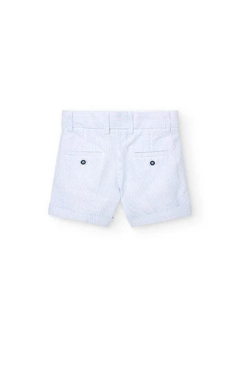 Oxford Bermuda shorts for baby boys