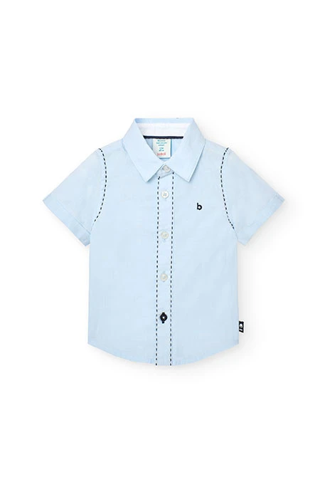 Fil á Fil-Hemd für Baby-Jungen,  in Farbe Blau