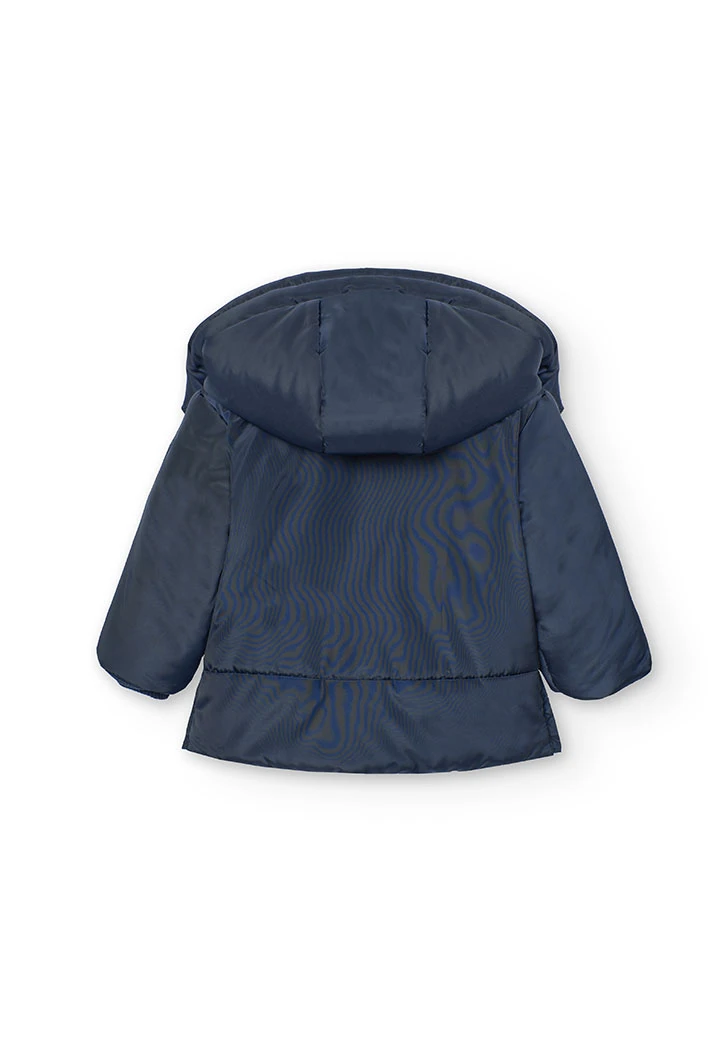 Parka für Baby-Jungen in Marineblau