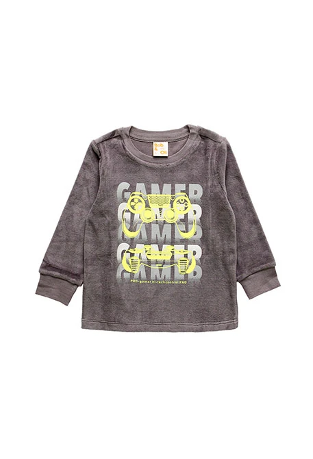 Pyjama en velours pour garçon - organique