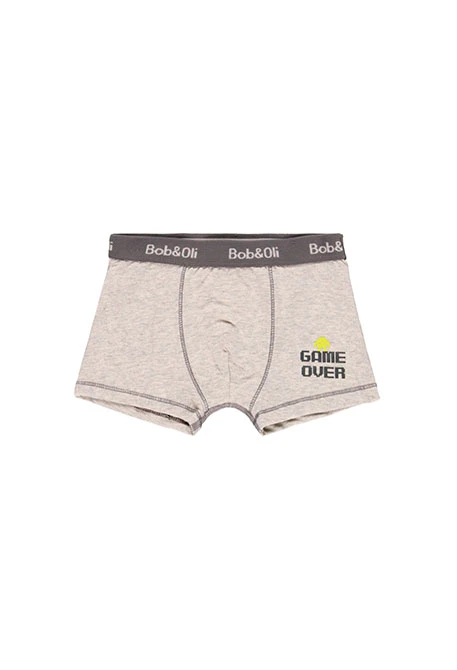 Pack de 3 boxers pour garçon - organique