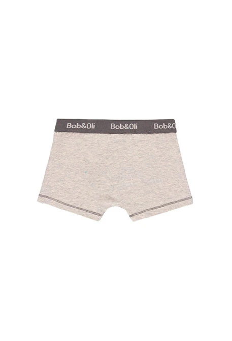 Pack de 3 boxers pour garçon - organique