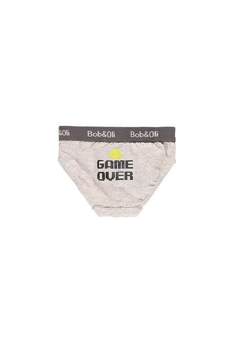 Pack de 3 slips pour garçon - organique