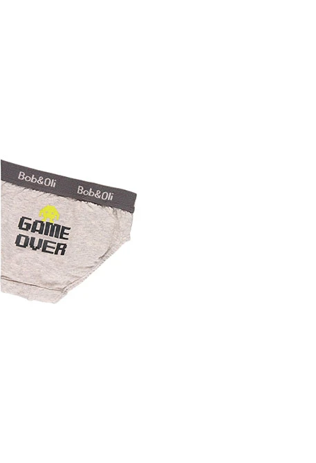 Pack de 3 slips pour garçon - organique