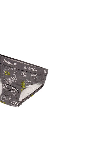 Pack de 3 slips pour garçon - organique