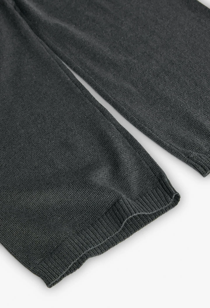 Grey trousers for girl