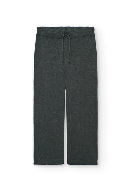 Pantalon gris fille