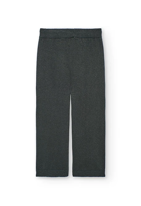 Pantalon gris fille
