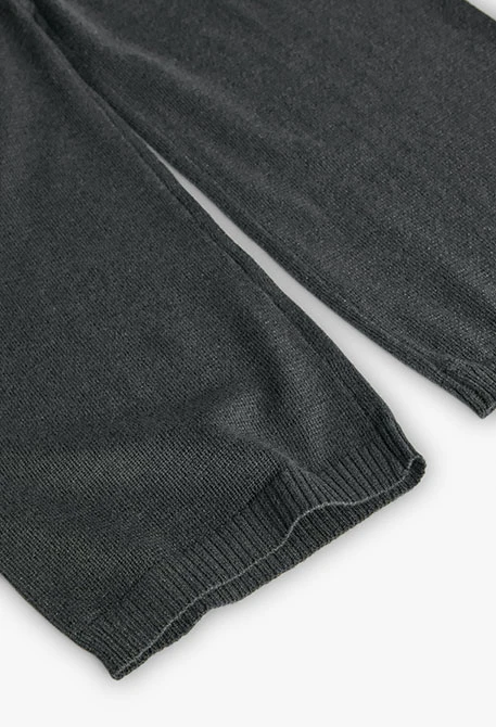 Grey trousers for girl