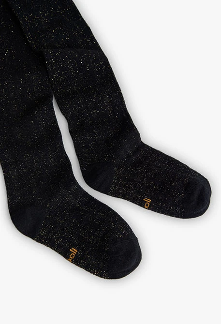 Collant tricot noir