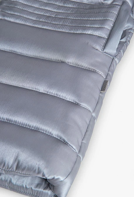 Parka nena gris tècnic