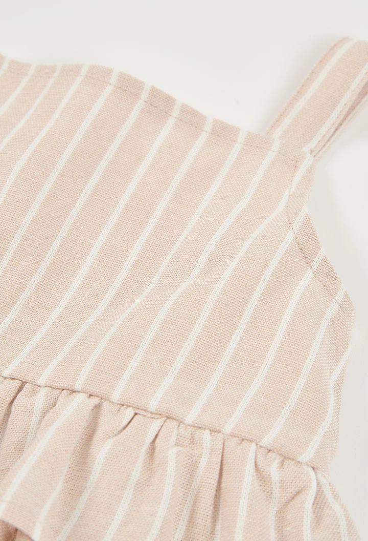 Striped linen top