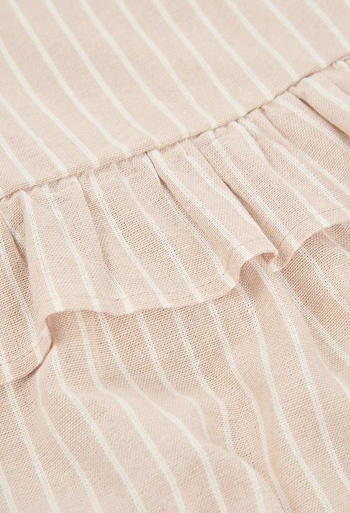 Striped linen top