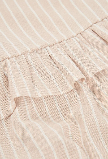 Striped linen top
