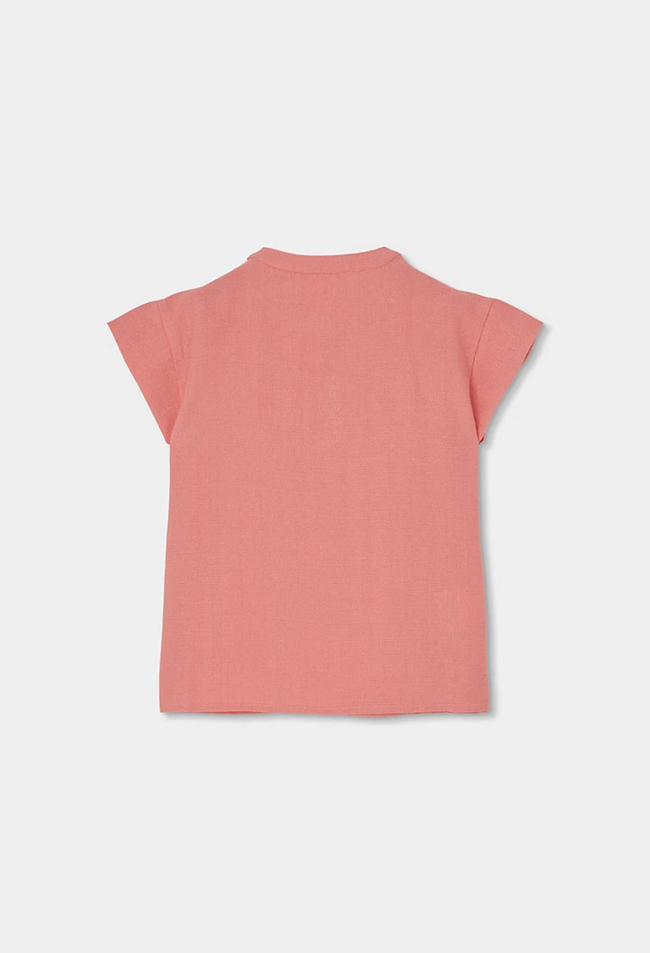 Camisa nena cotó rosa