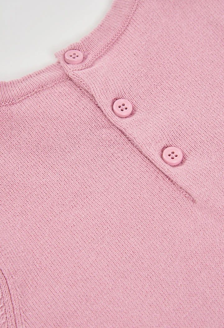 Robe rose imprimé fleurs