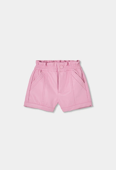 Bermuda polipiel rosa