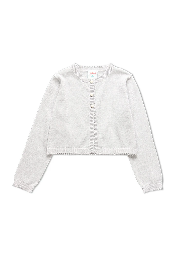 Veste tricoté pour fille