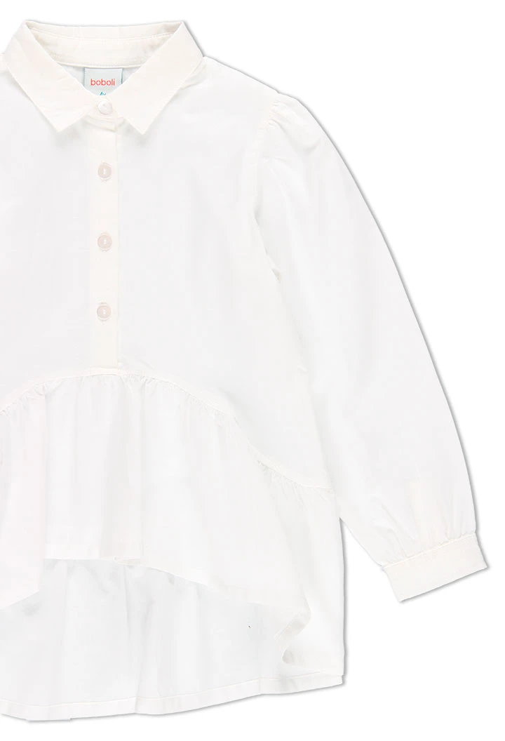 Blouse en batiste pour fille
